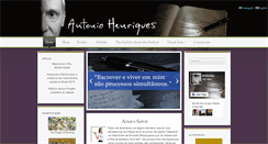 Desktop Screenshot of antoniohenriques.net