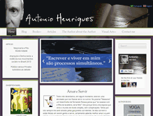 Tablet Screenshot of antoniohenriques.net